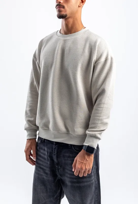 Mint Boxy Fit Crewneck Sweatshirt