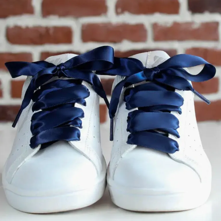 Smooth Satin Ribbon Shoelaces