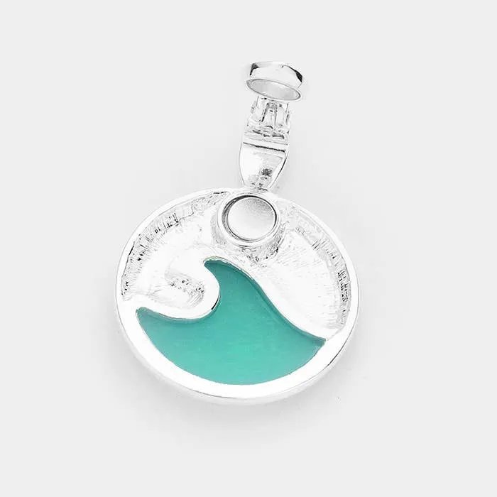 Elegant Pearl-Inspired Accent Earrings