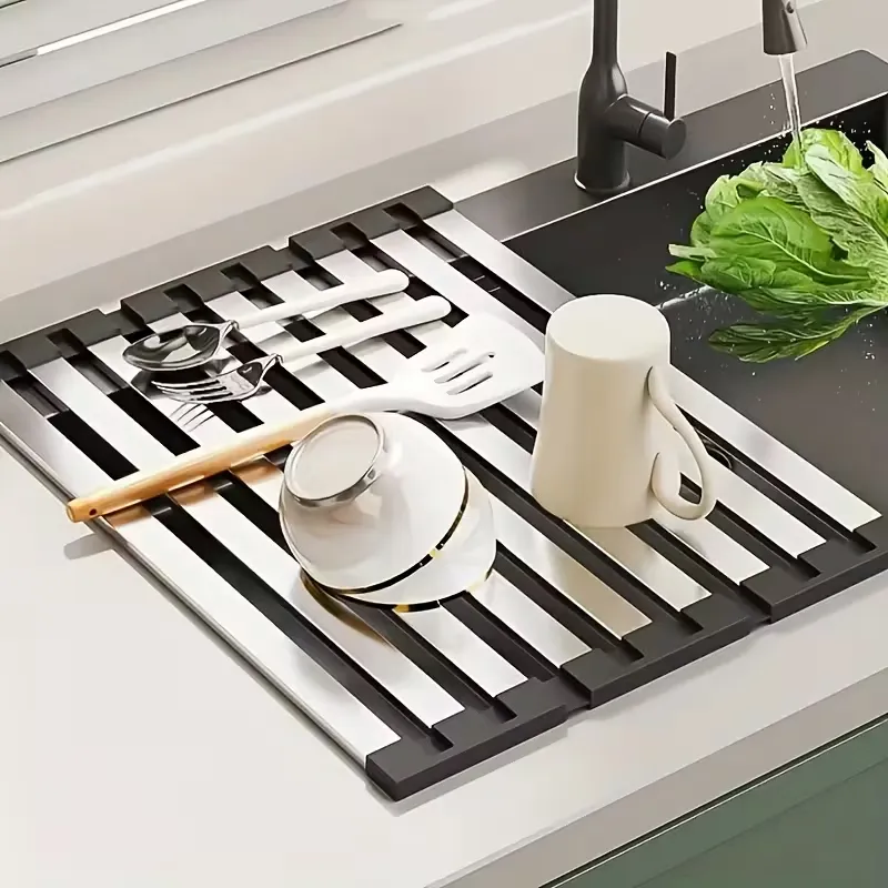 Foldable Kitchen Sink Drying Rack