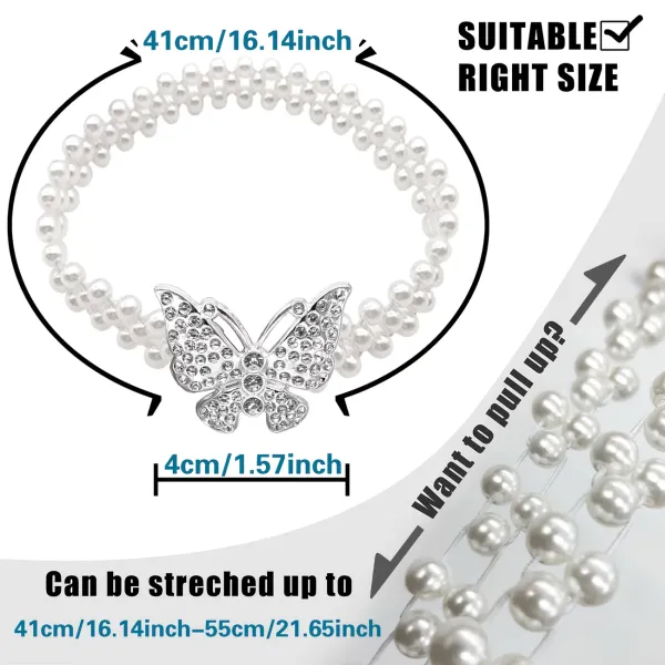 Butterfly Pearl Curtain Tiebacks
