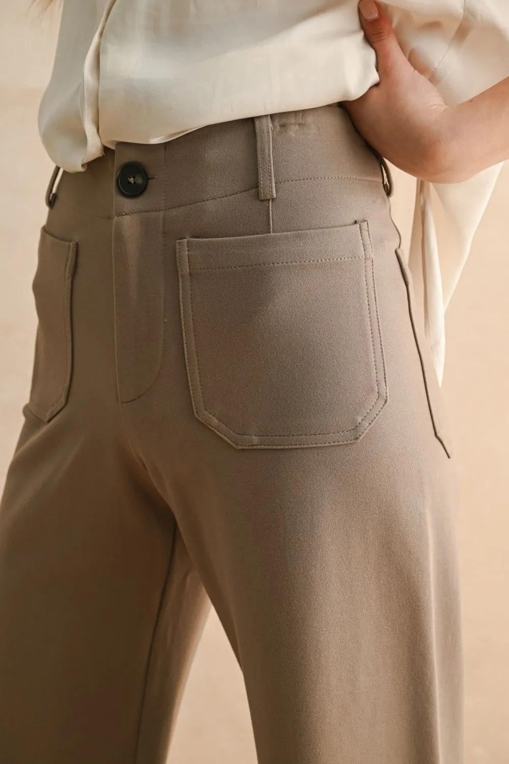 Ponte Knit Pants