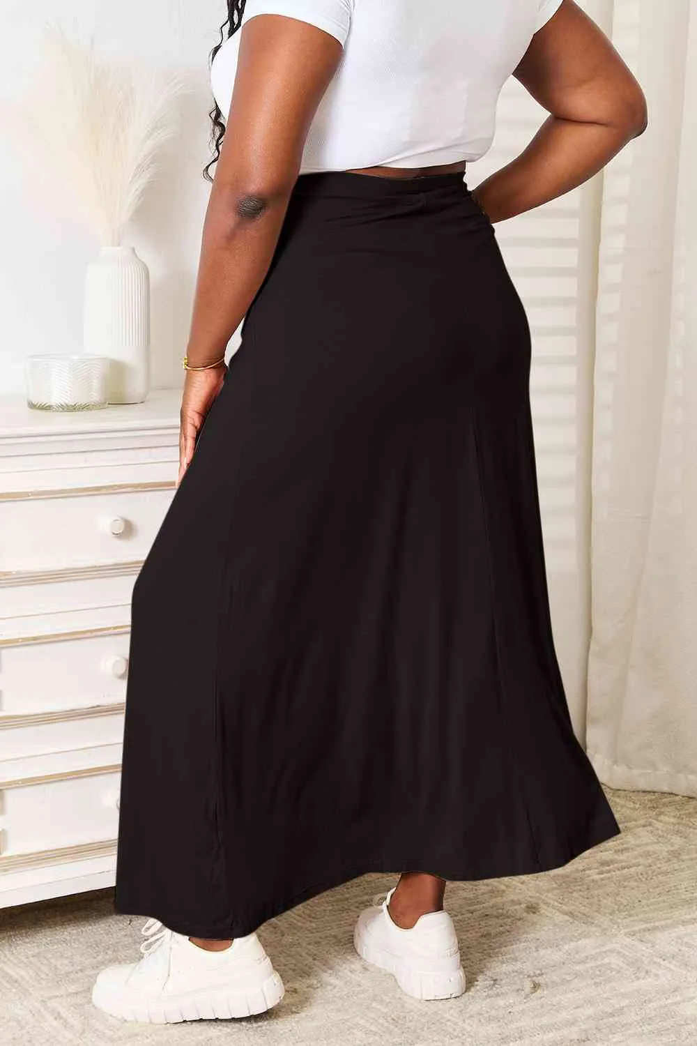 Full Size Soft Rayon Skirt