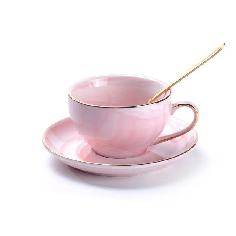 Porcelain Luxurious Tea Set Table