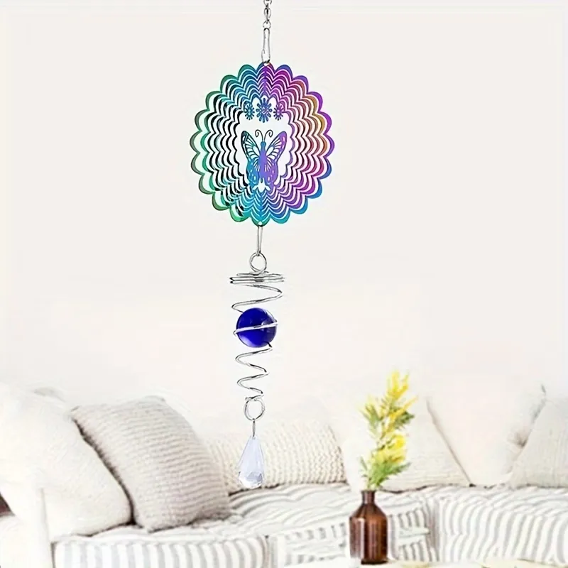 Butterfly Wind Spinner Decor