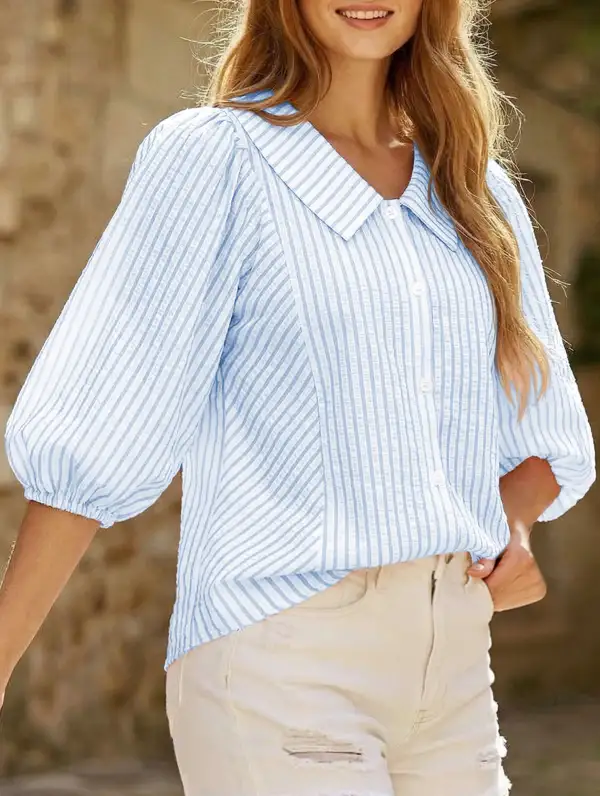 Puff Sleeve Doll Blouse