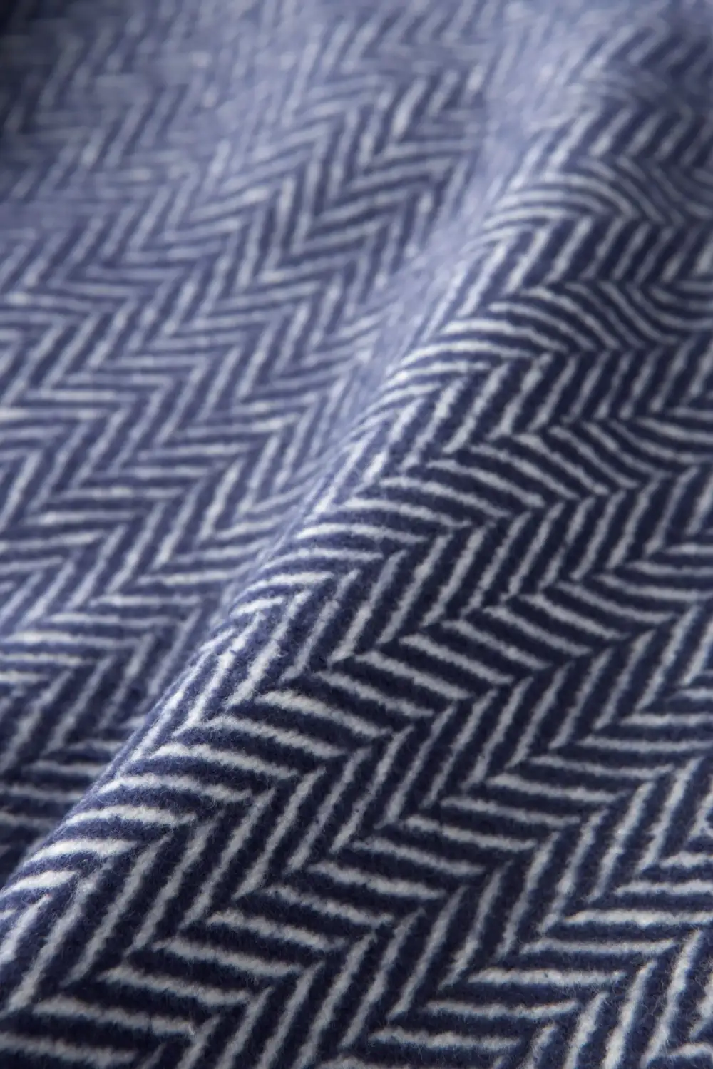Textured Cotton Blend Throw