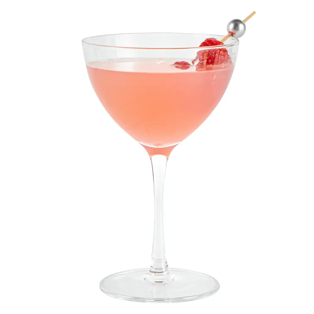 Refined Rounded Stemmed Cocktail Glass