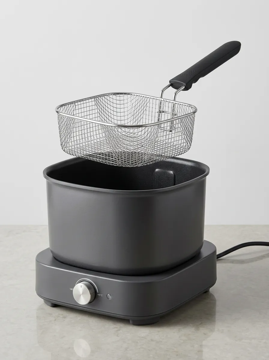 Electric Basket Deep Fryer