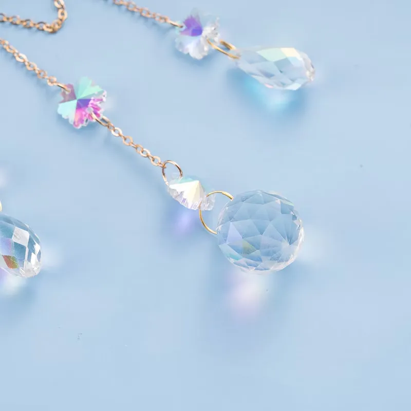 Moon Rainbow Prism Wind Chime