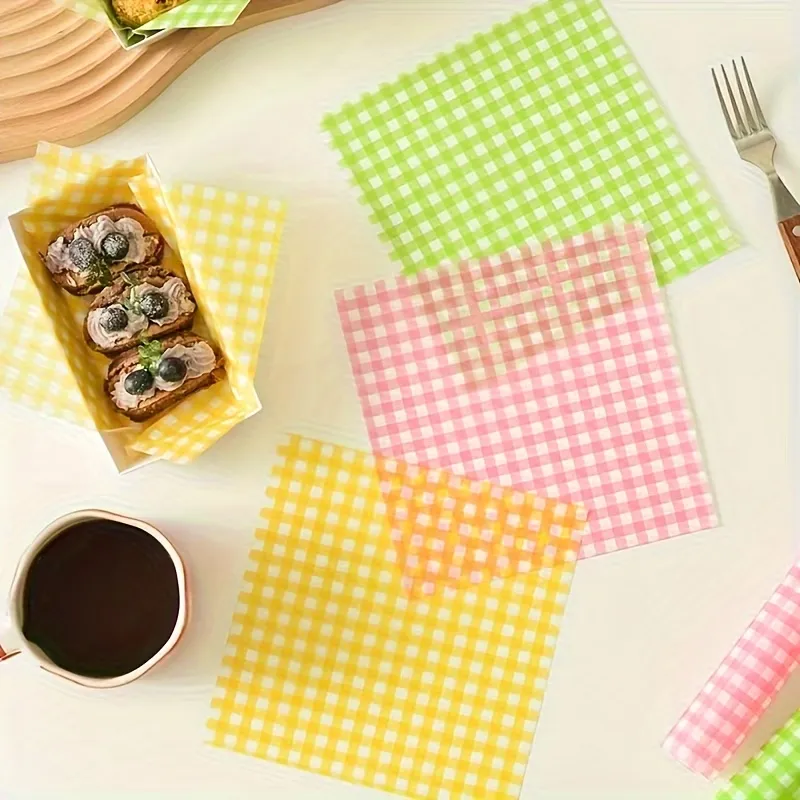 Gingham Baking Liner