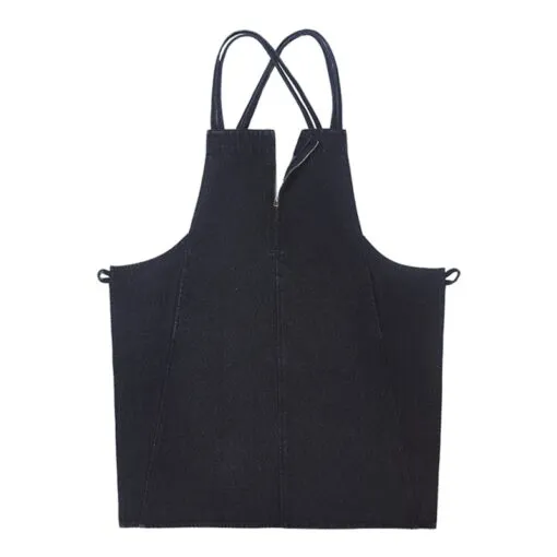 Washed Denim Denim Crossback Kitchen Work Apron