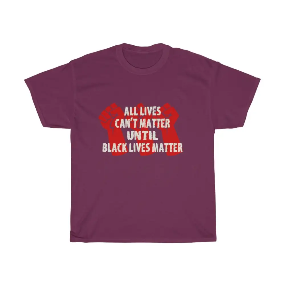 All Lives Can't Matter Until Black Lives Matter