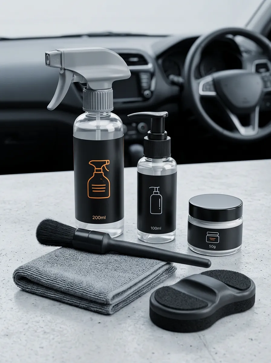 Interior Cleaning Repair Kit with Printed Design