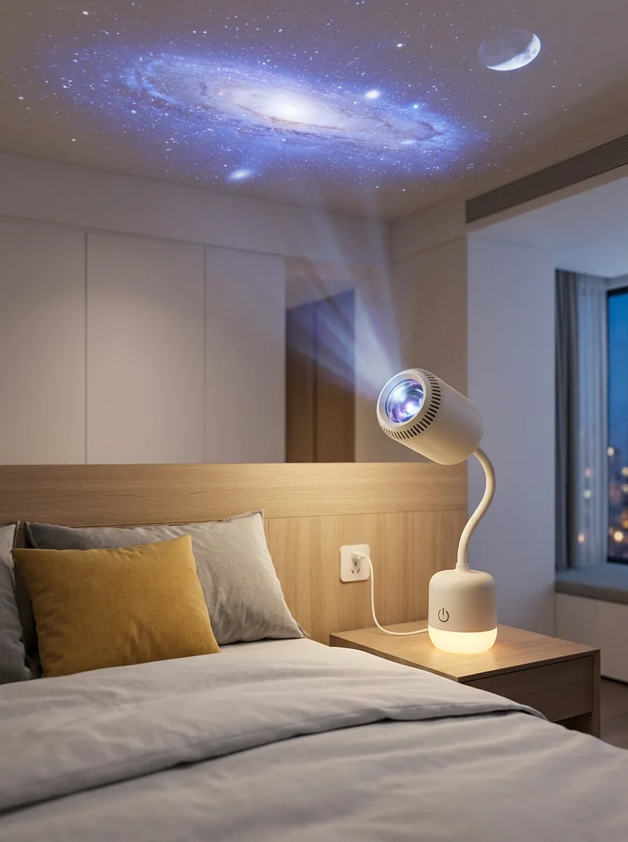 Lunar Galaxy Starry Sky Projector Night Light