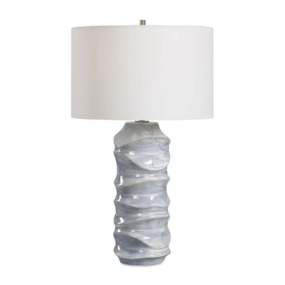 Sculpted Ceramic Table Lamp