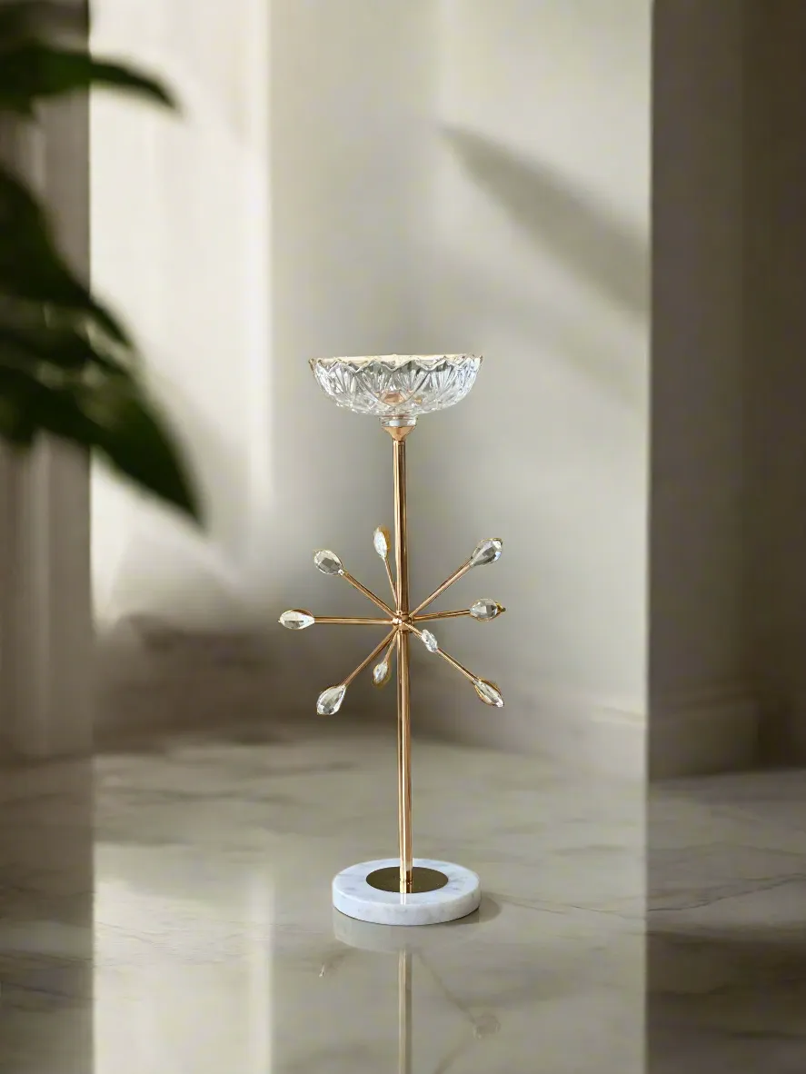 Zen Crystal Candle Medium