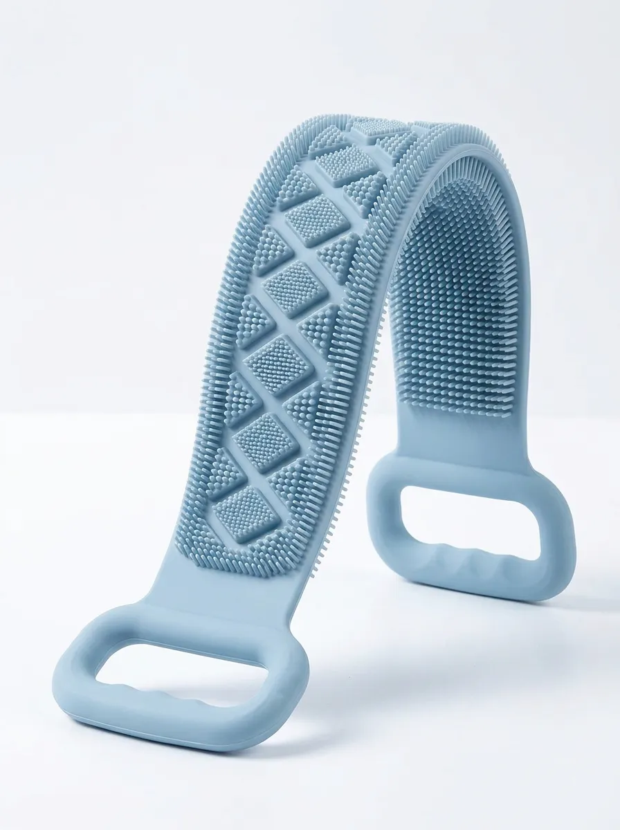 Textured Silicone Body Scrubber Strap