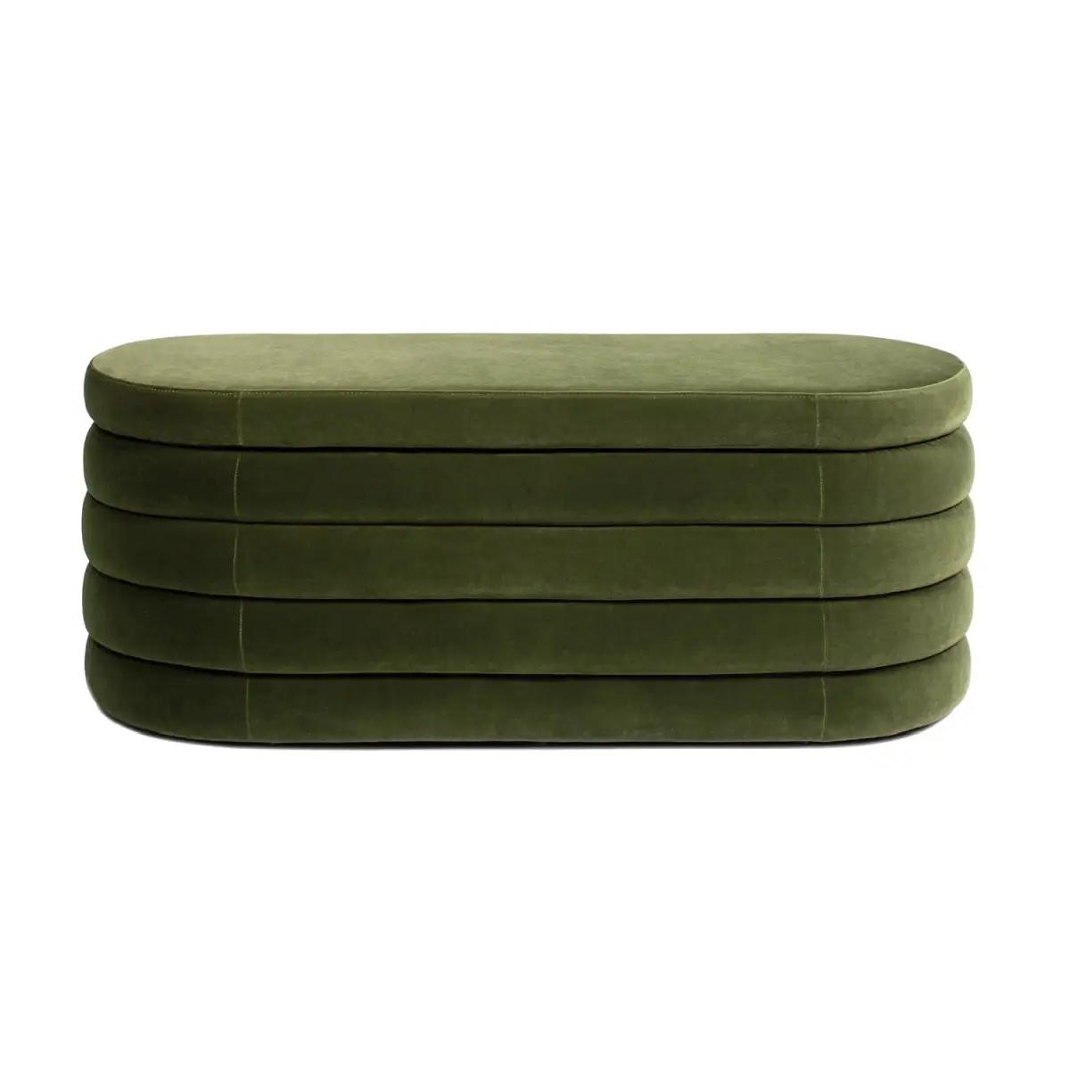 Storage Oval Storage Bench