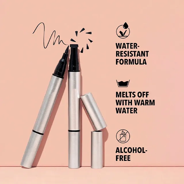 double head eyeliner wing long lasting liquid stamp seal eyeliner pen