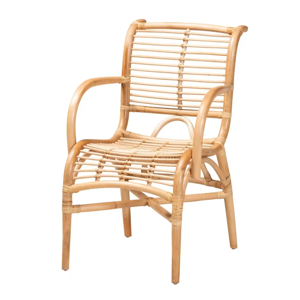 Rattan Rods Bohemian Lounge Chair