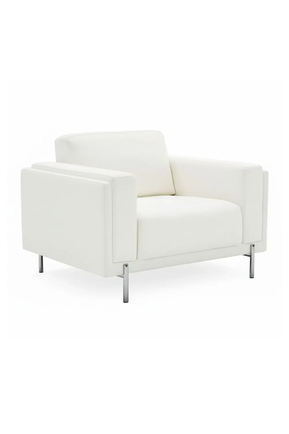 Square-Armed Lounge Chair