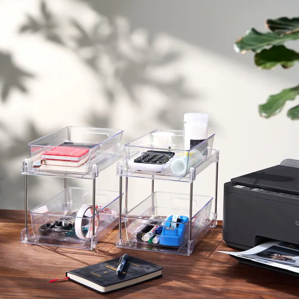 Tier Pull Out Office Organizers