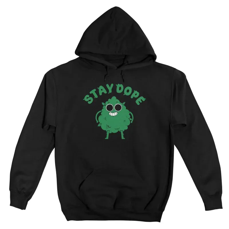 Men's Lighthearted Street Fashion Cartoon Print Long-Sleeve Hoodie