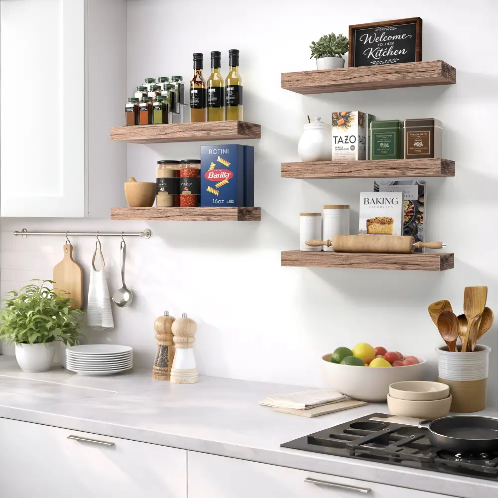 Rustic Floating Shelf