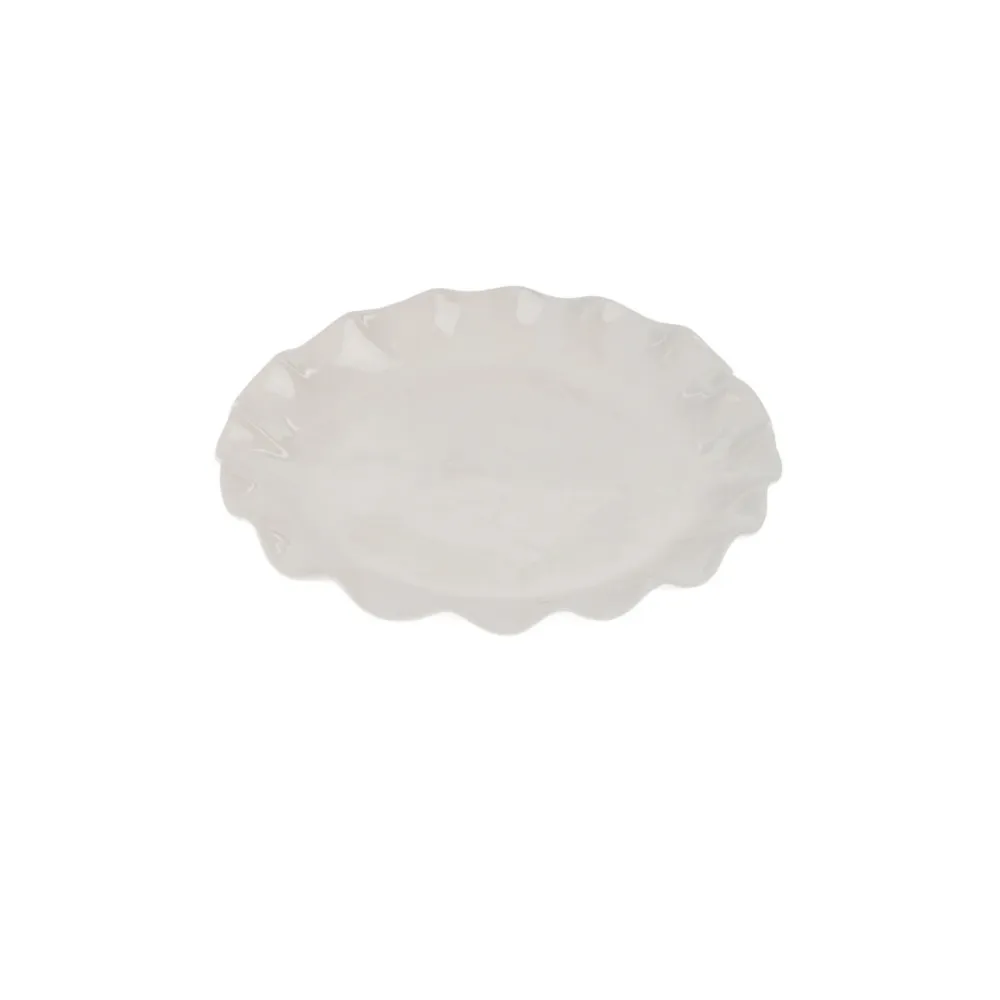 Classic Scalloped Table Serving Piece
