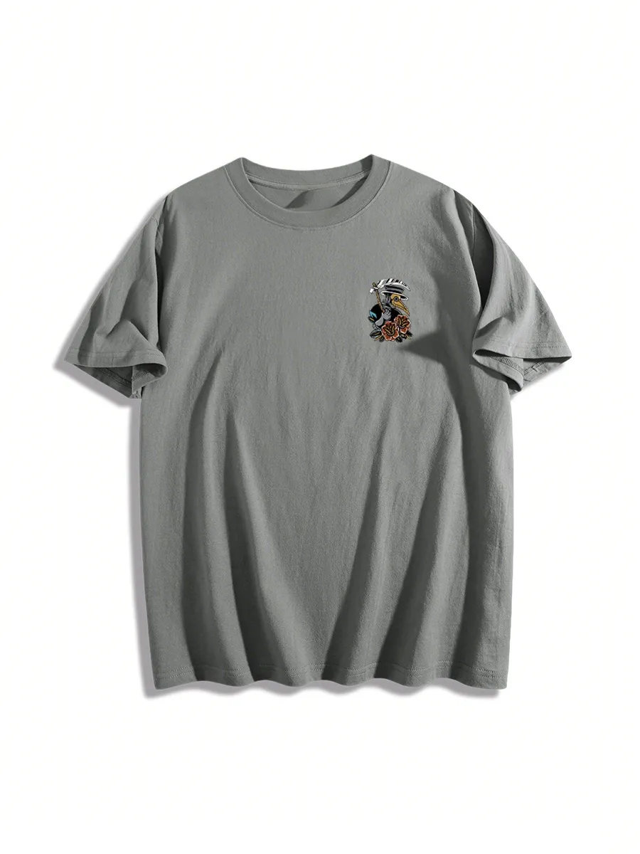 Mystic Creature Quote Themed Graphic T-Shirt