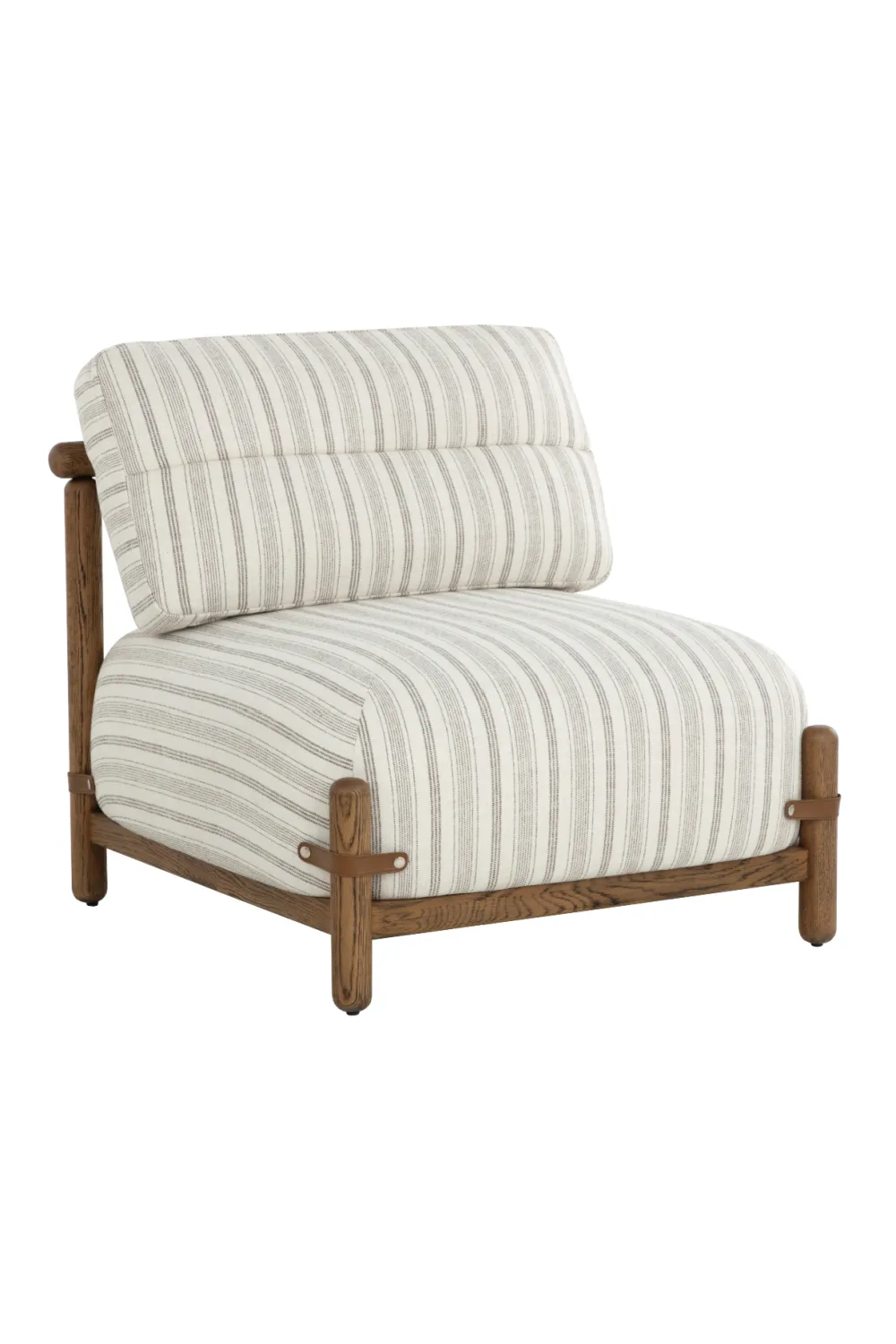 Stripe Pattern Lounge Chair