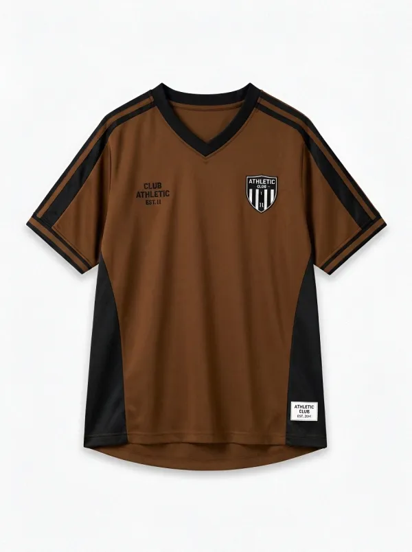 Unisex Athletic Club Soccer Fan Printed Jersey Shirt
