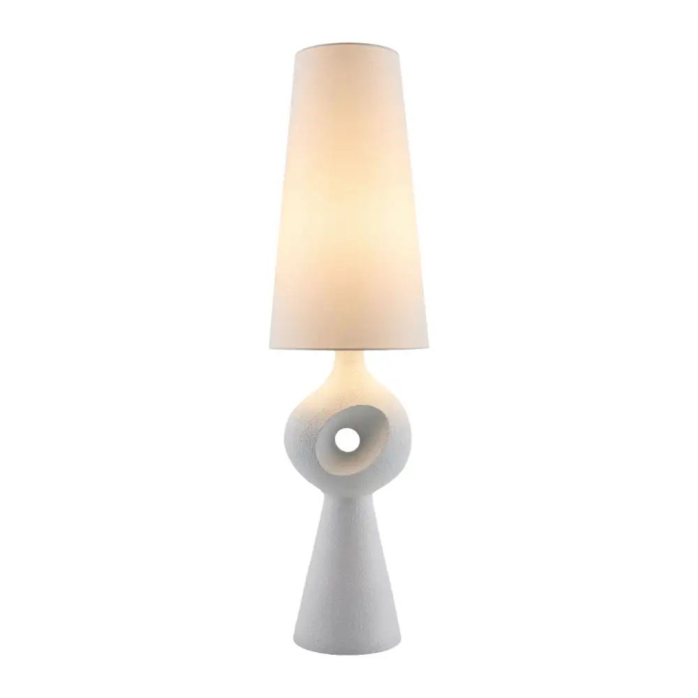 Sculptured Base Table Lamp