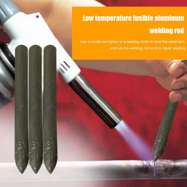 Powder Cored Aluminum Welding Rod (pack of 3)