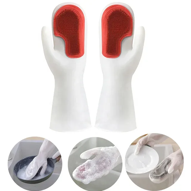 Silicone Cleaning Gloves