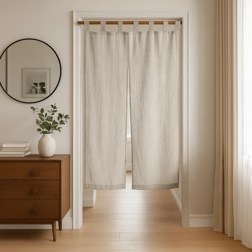Classic Noren Linen Door Curtain