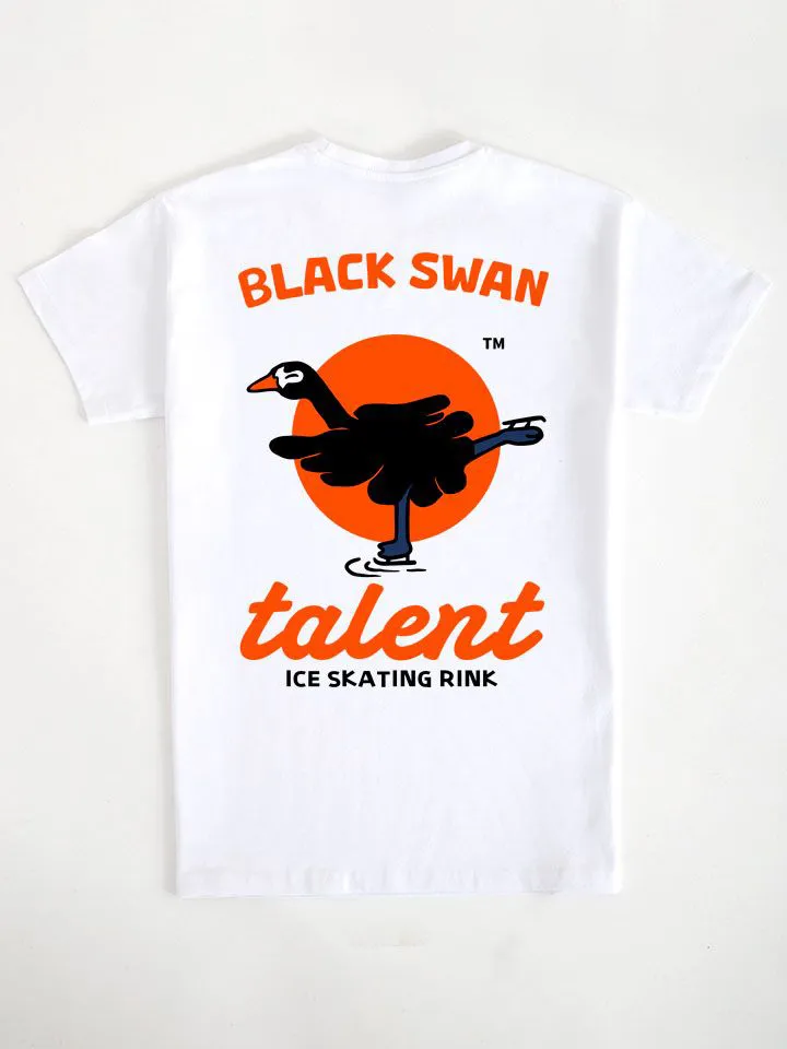 Ostrich Graphic Crew Neck T-Shirt