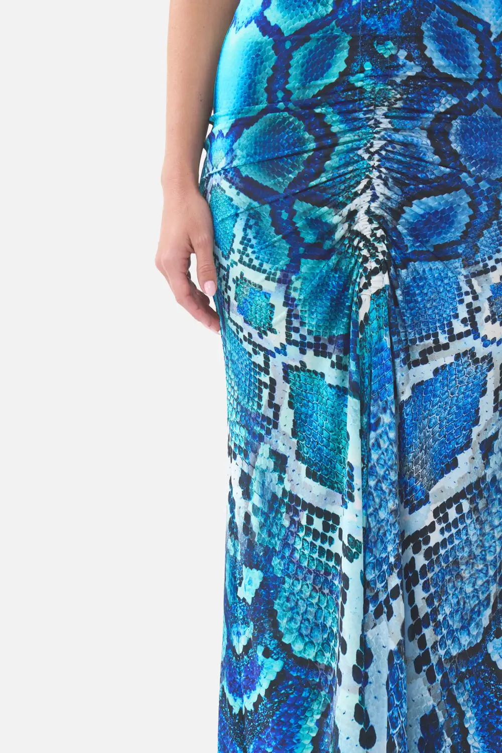 Wrap Bodice Jersey Dress
