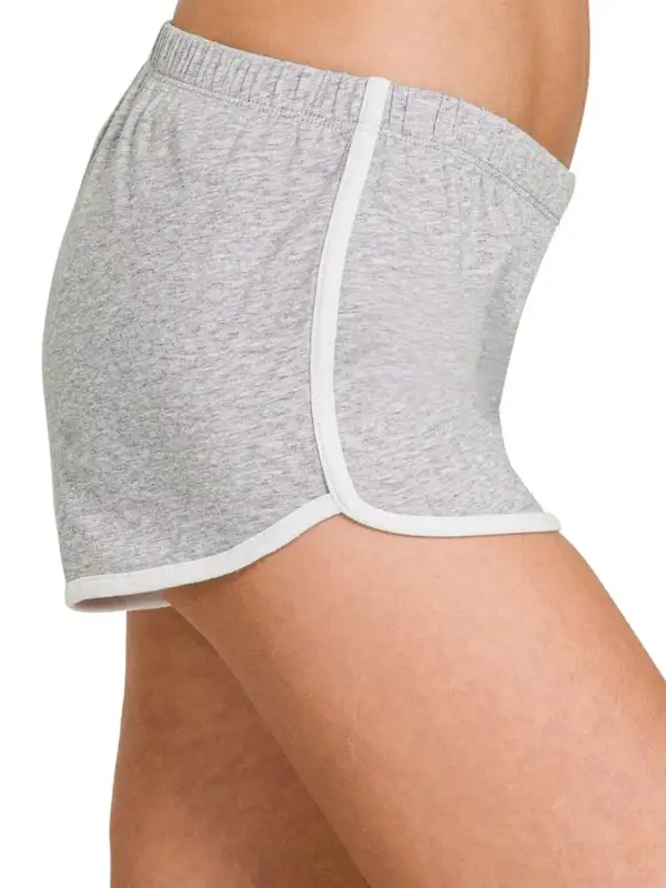Elastic Waistband Shorts