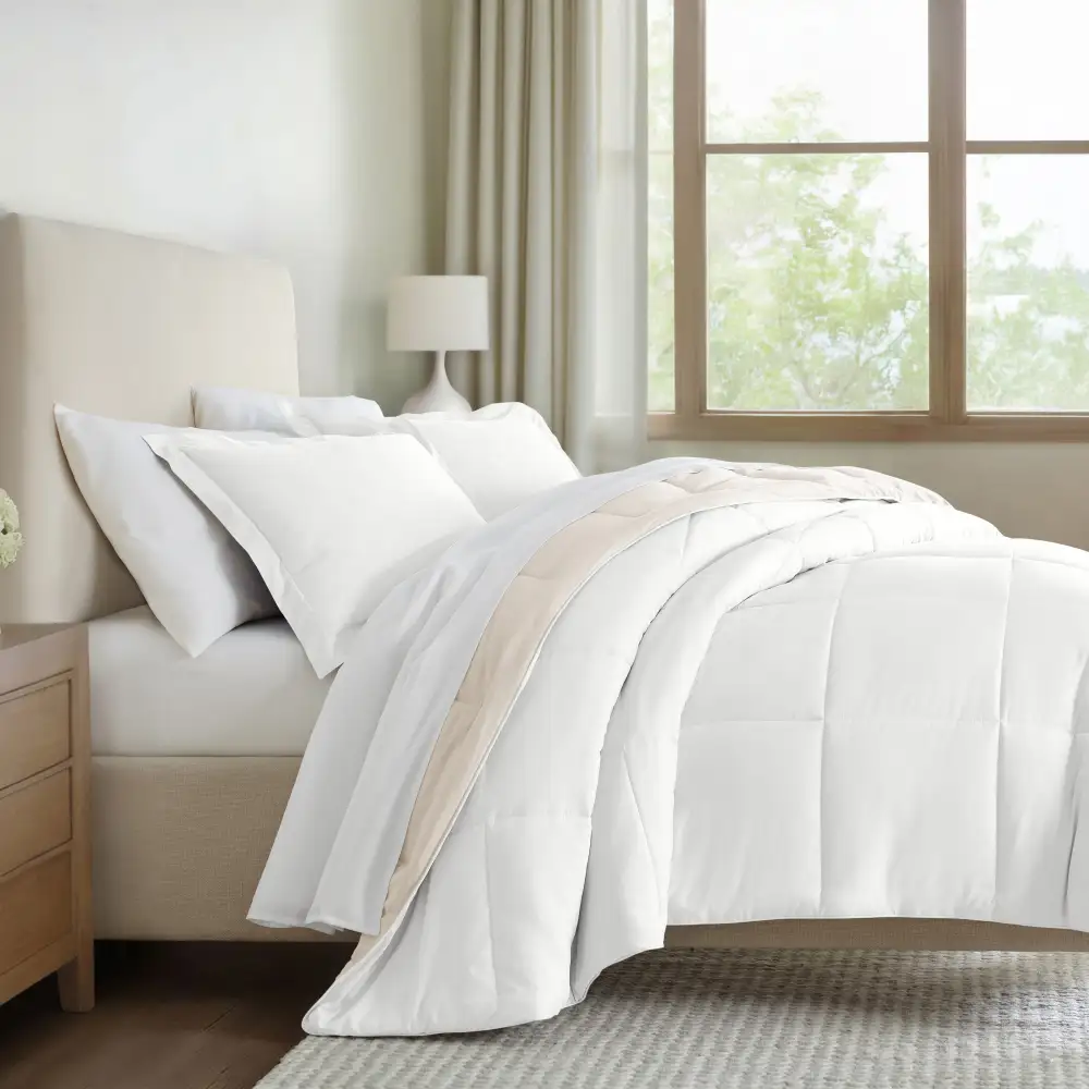 Reversible Down Alternative Comforter Set