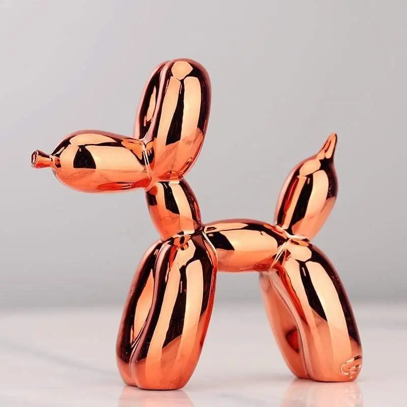 Resin Dog Accent Sculpture