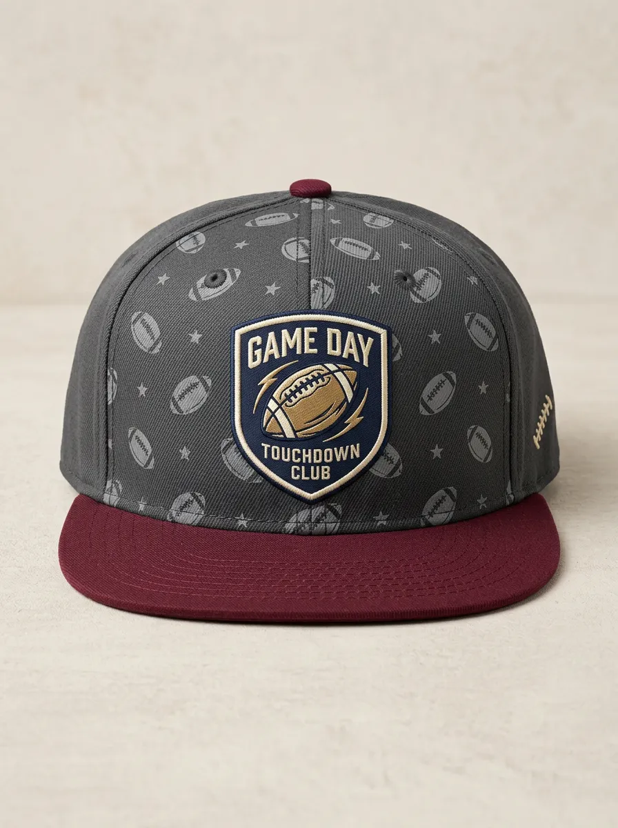 Touchdown Gameday Football Baseball Cap