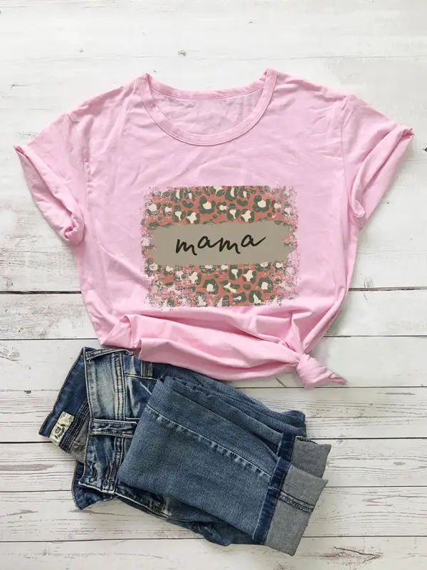 Refined Round-Neck Short-Sleeve Knit Cotton T-Shirt