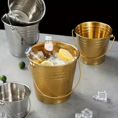 Household & Bar Stainless Steel Ice Bucket
