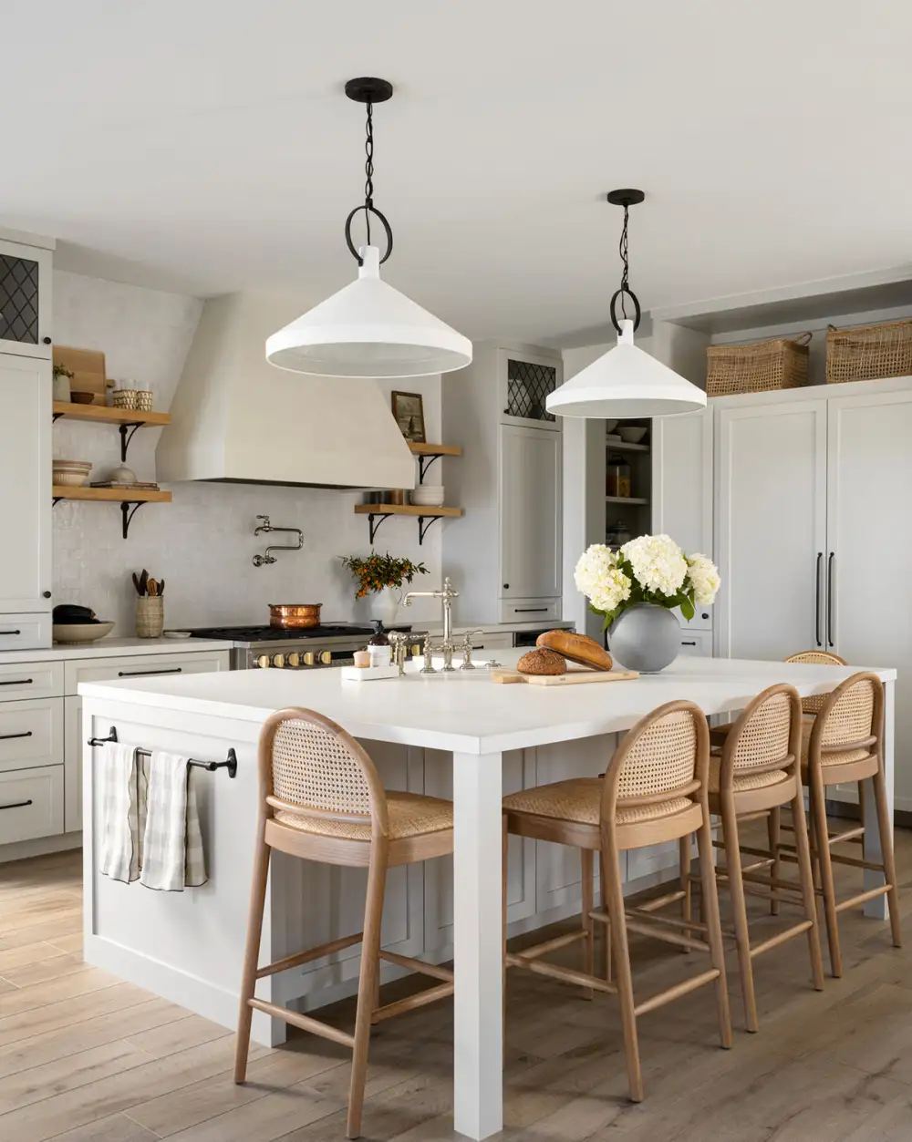 Conical-Shade Pendant Light