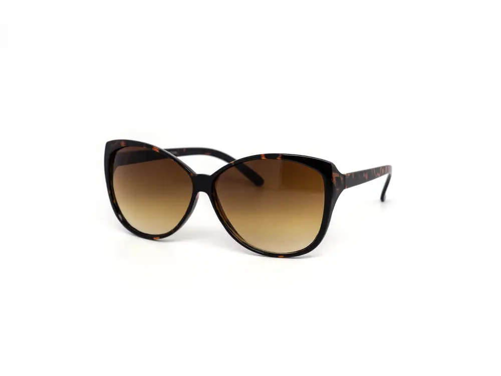 Twelve-Piece Oversized Cat-Eye Butterfly Gradient Sunglasses