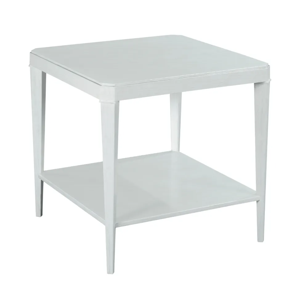 Square Wood Side Table