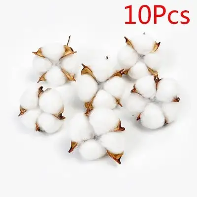 Floral Artificial Cotton Decorative Botanical Accent