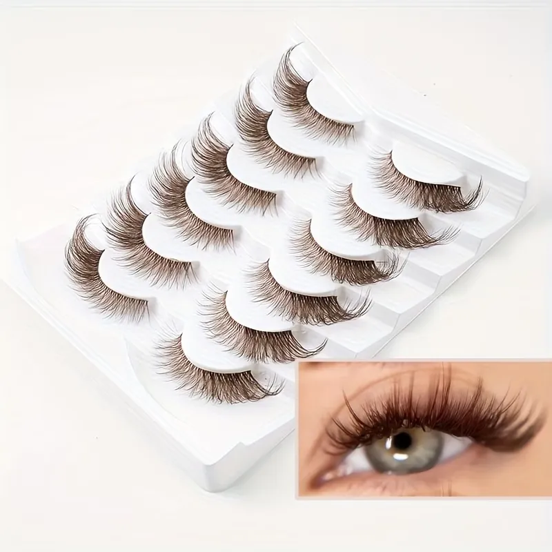 Brown Volume False Eyelashes